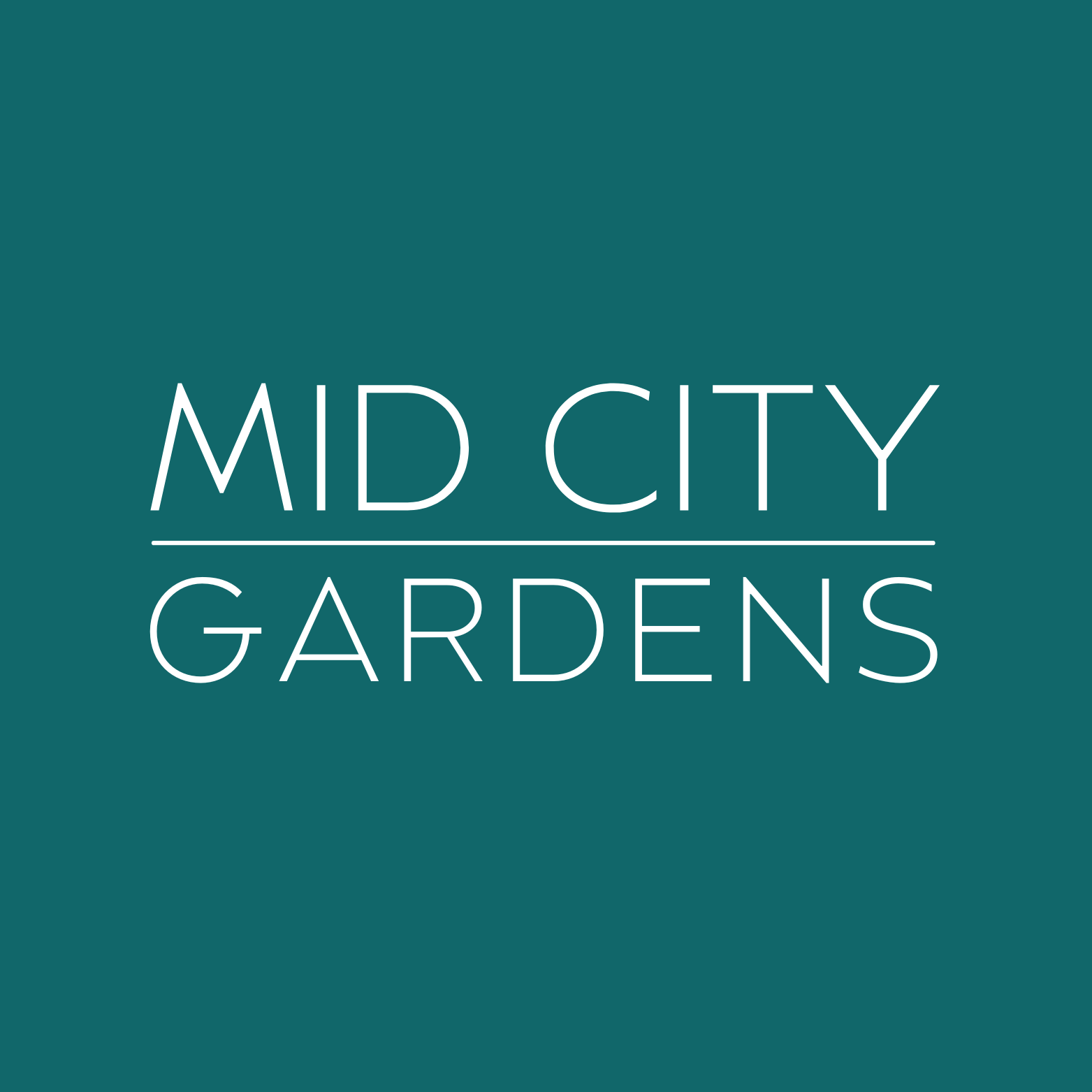 Mid City Gardens logo